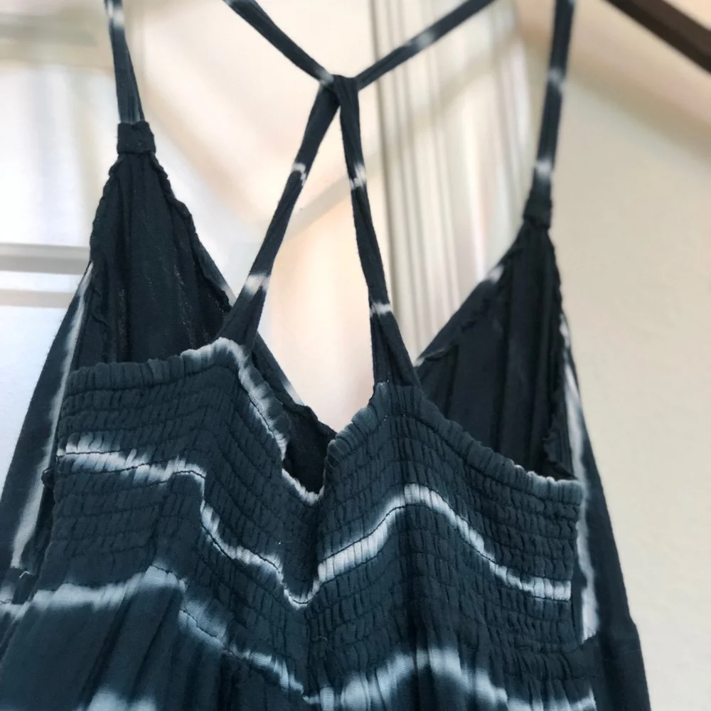 EUC Abercrombie & Fitch Gauze Tie Dyed Maxi Dress